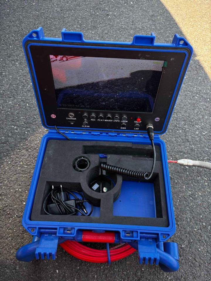 Kit de caméra d'inspection de canalisations portatif Versailles